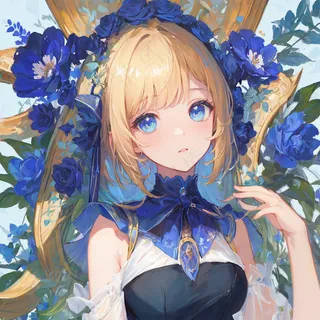 治愈系卡通动漫女生头像