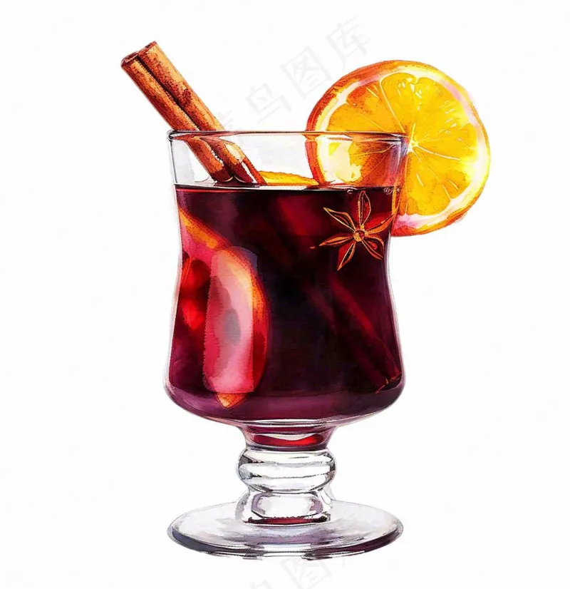 红酒杯煮红酒免抠(1024x1056)