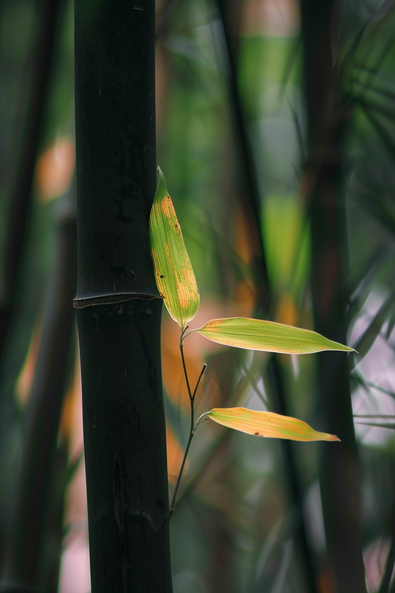 春夏竹林绿色清凉摄影图