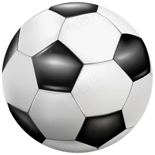 免抠一个真实足球