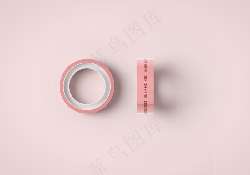 简约背景胶带样机11