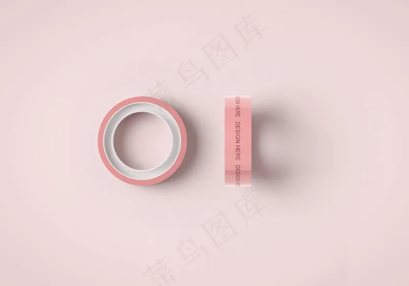 简约背景胶带样机11psd模版下载
