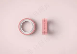 简约背景胶带样机11