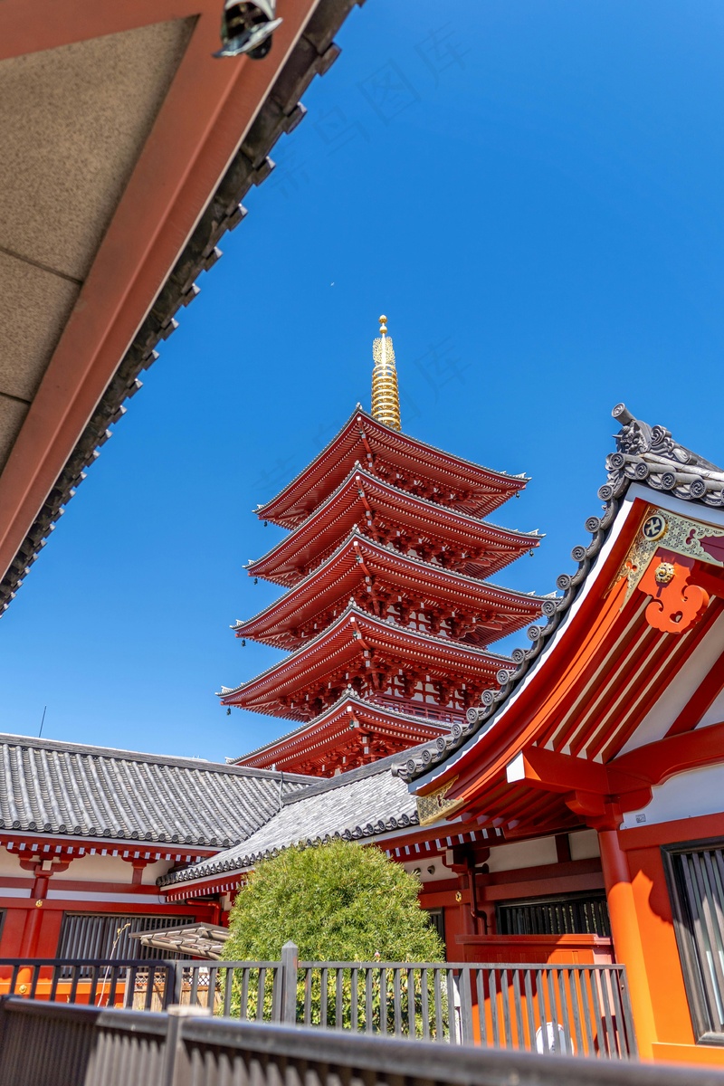 复古高塔建筑