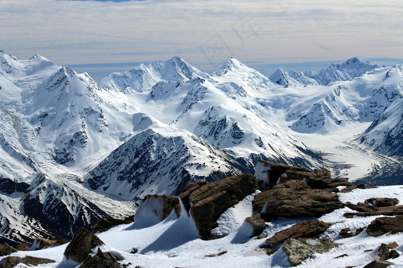 冰雪奇缘之巍峨山峰