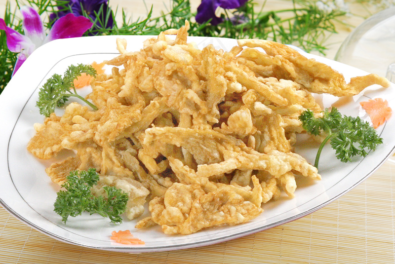椒盐蘑菇12元