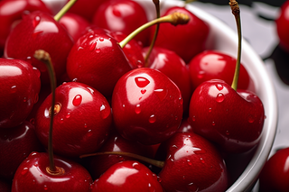新鲜樱桃车厘子水果摄影图