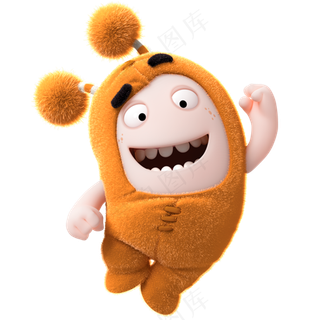 免抠打招呼的卡通人物