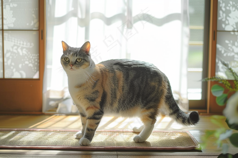 猫咪宠物猫可爱动物摄影图(4032x2688)