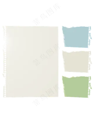 笔记本纸矢量免扣素材