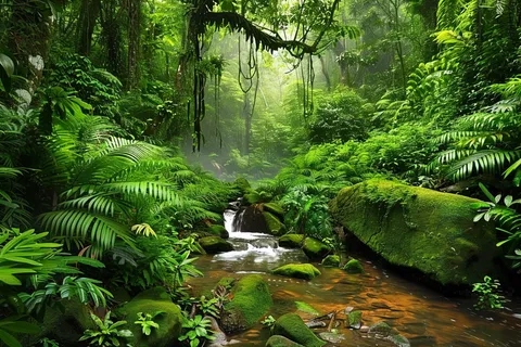 山林森林绿色大自然风景摄影图 山林森林绿色大自然风景摄影图