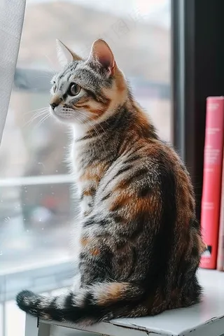 猫咪宠物猫可爱动物摄影图