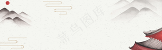 中式水墨PSD分层古风banner模板35