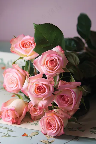 玫瑰花鲜花花朵摄影图