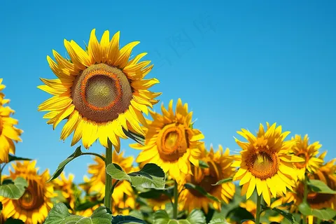 向日葵向阳鲜花摄影图 向日葵向阳鲜花摄影图