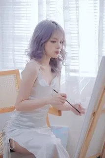 爱画画漂亮连衣裙女孩子2