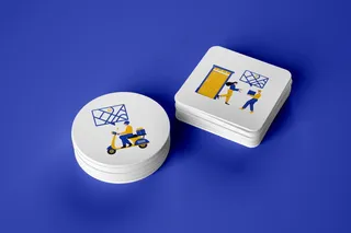 杯垫样机效果展示