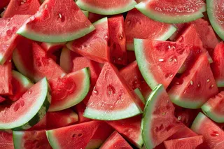 夏日切块西瓜水果美味清爽摄影图