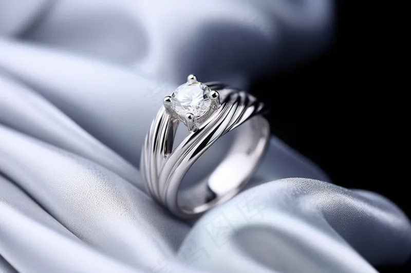 钻石戒指婚戒对戒摄影图(4032x2688)