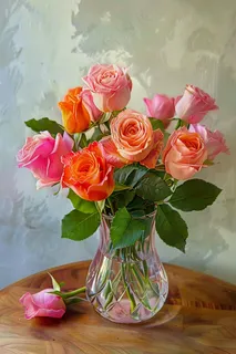 玫瑰花鲜花花朵摄影图