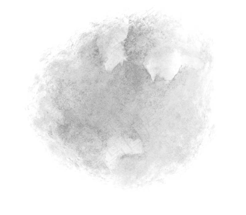 中国新年传统水墨晕染彩色免扣图片素材71