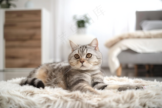 猫咪宠物猫可爱动物摄影图