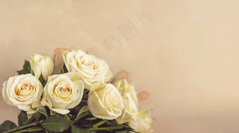 a bunch of white roses sitting on top of a table, a picture by Andries Stock, unsplash, minimalism, flowers in background, roses background, rose background (4368x2448)