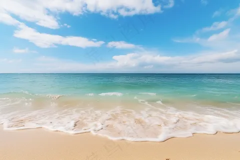 夏日海洋海边沙滩摄影图 夏日海洋海边沙滩摄影图