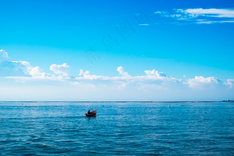 大海沙滩图片