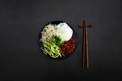 夏季凉皮美食