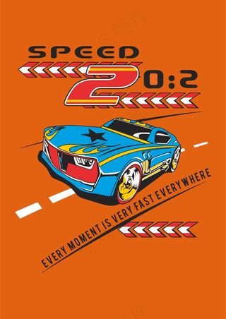 赛车宣传海报