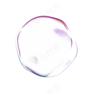 彩色气泡透明28无背景免扣元素