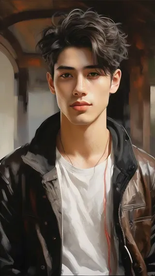 帅气阳光大男孩儿，欧亚混血4