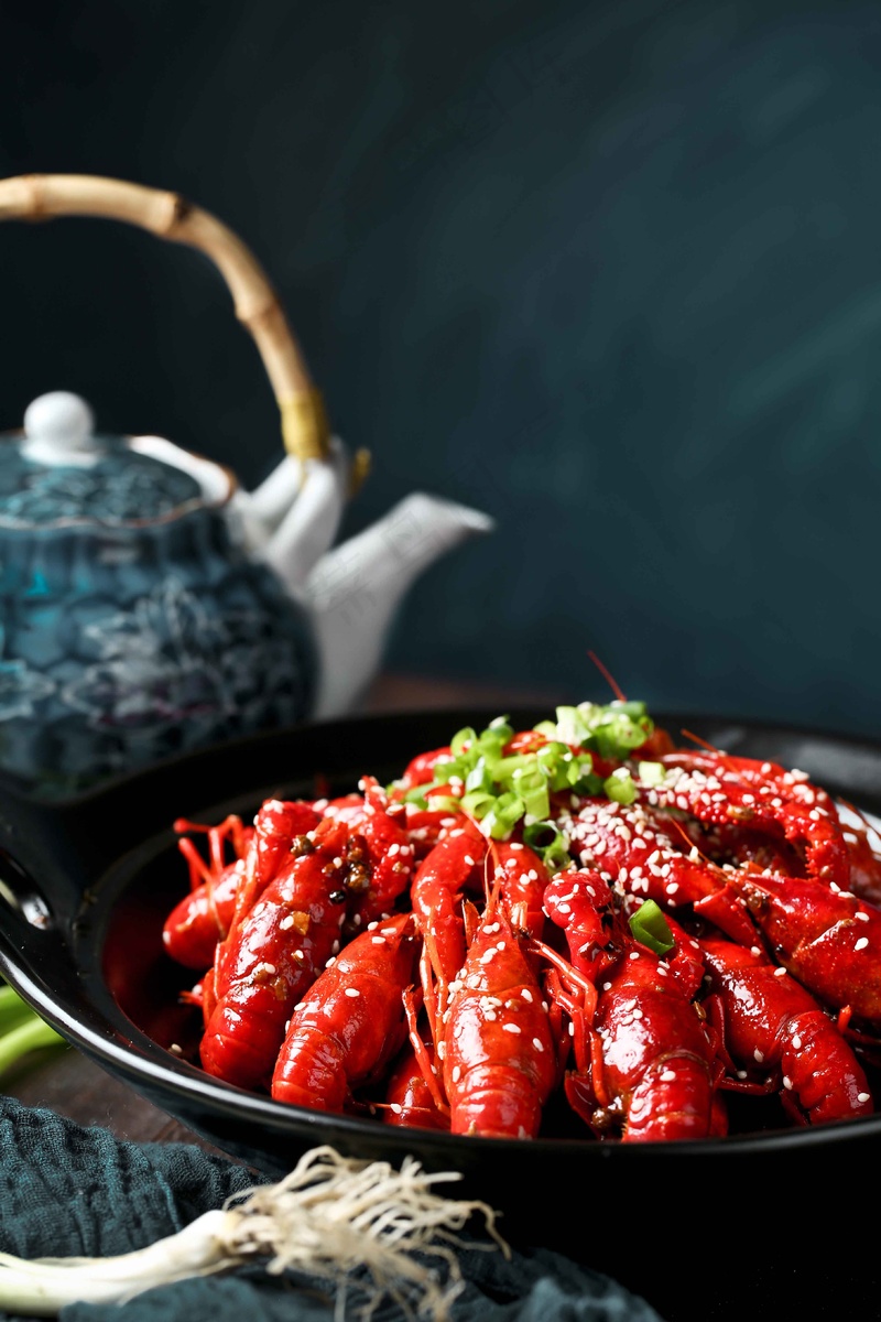 麻辣小龙虾美食