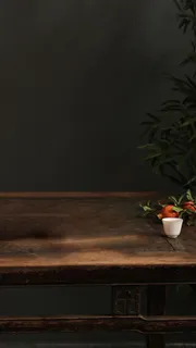 暗调背景长桌子-桌子 暗调背景长桌子-桌子