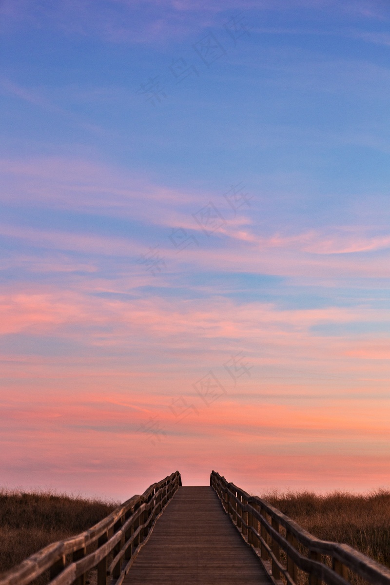 夕阳晚霞图片