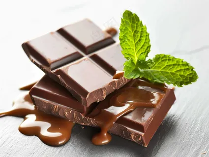 巧克力薄荷摄影图 巧克力薄荷摄影图