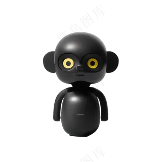 免抠极简家用机器人