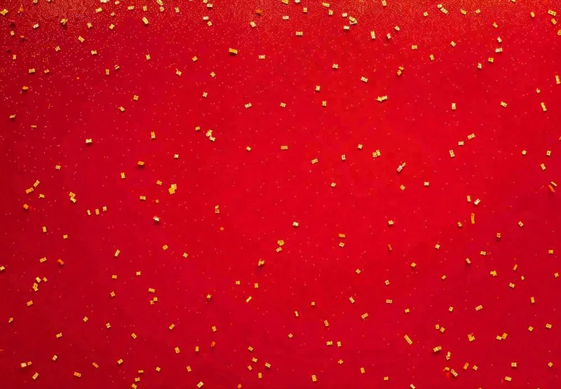 金红背景金点红色纹理节日喜庆新年春节背景(1312x912)