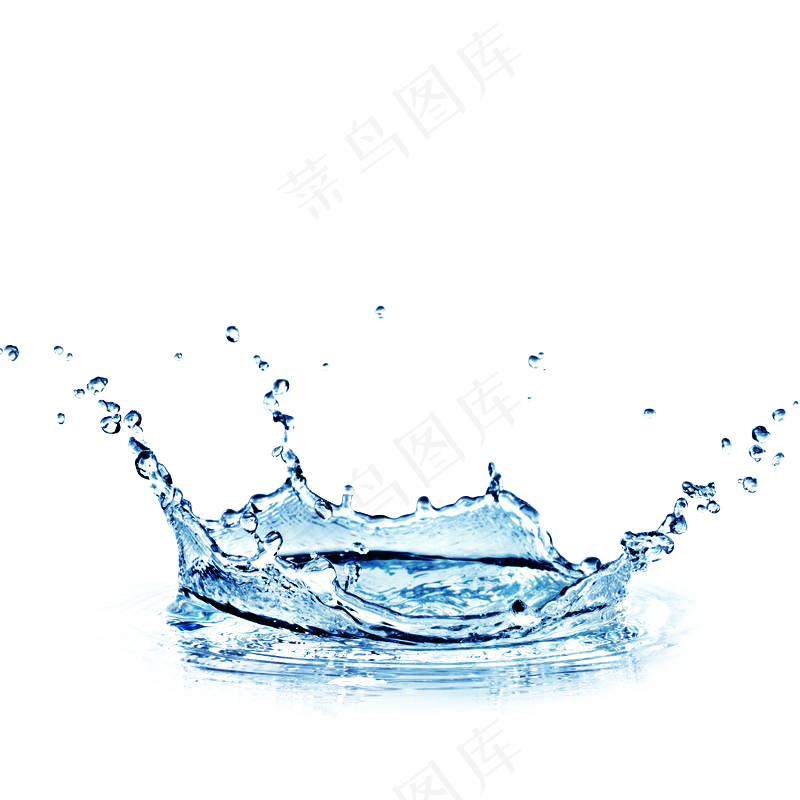水花免抠图psd模版下载