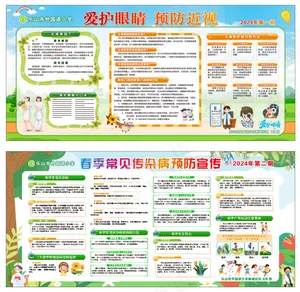 春季健康宣传栏