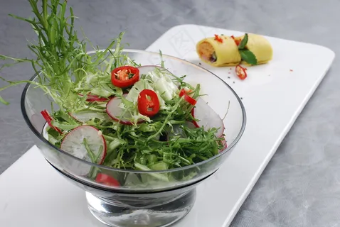 LCSC3748樱桃萝卜拌苦菊  20  香炝味