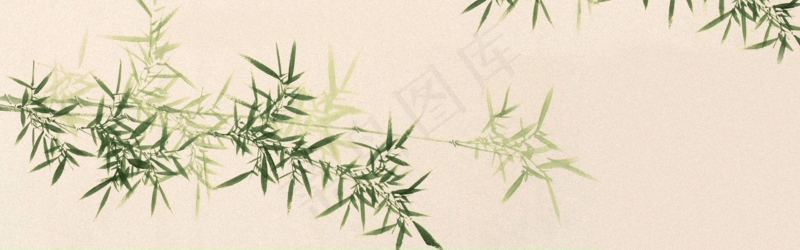 中式水墨PSD分层古风banner模板12psd模版下载