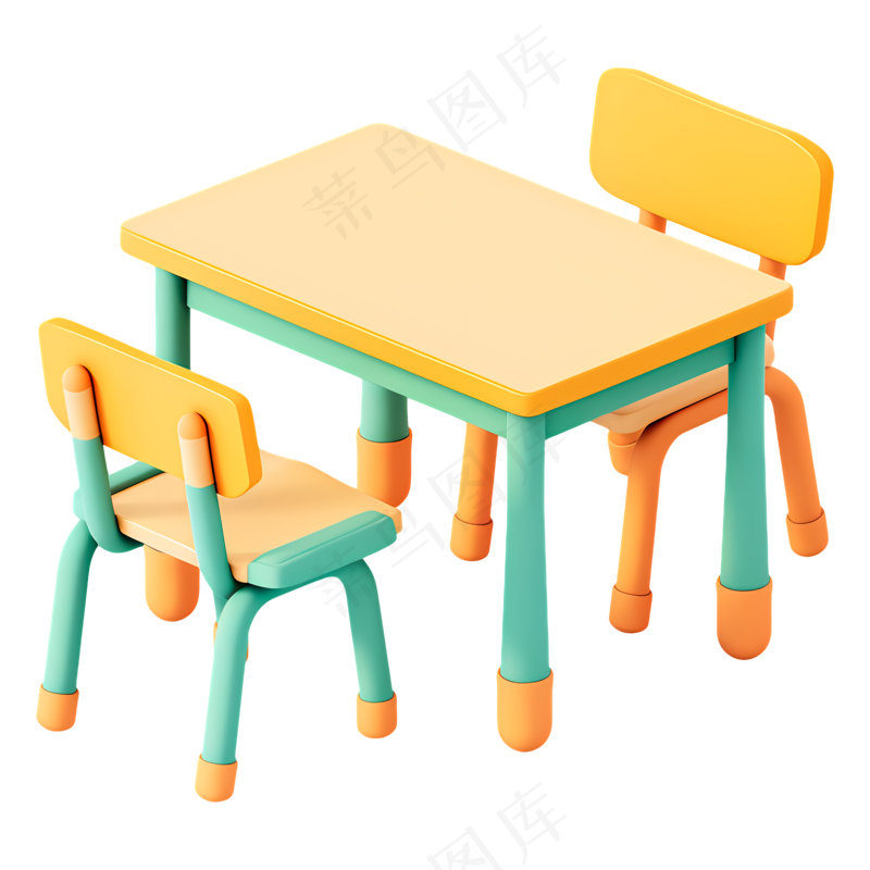 免抠卡通3d座椅