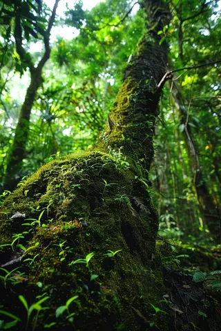 森林深处山林摄影图
