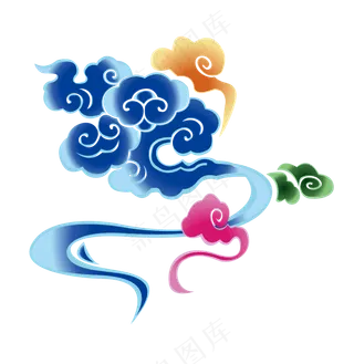 中国风祥云64免扣素材