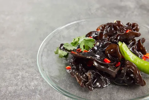 凉拌木耳美食素材