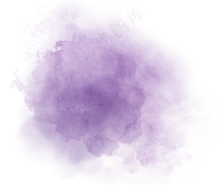 中国新年传统水墨晕染彩色免扣图片素材35