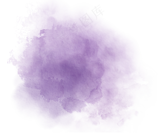 中国新年传统水墨晕染彩色免扣图片素材35