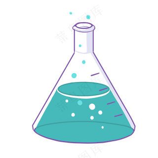 量杯，试剂，化学，医药，卡通